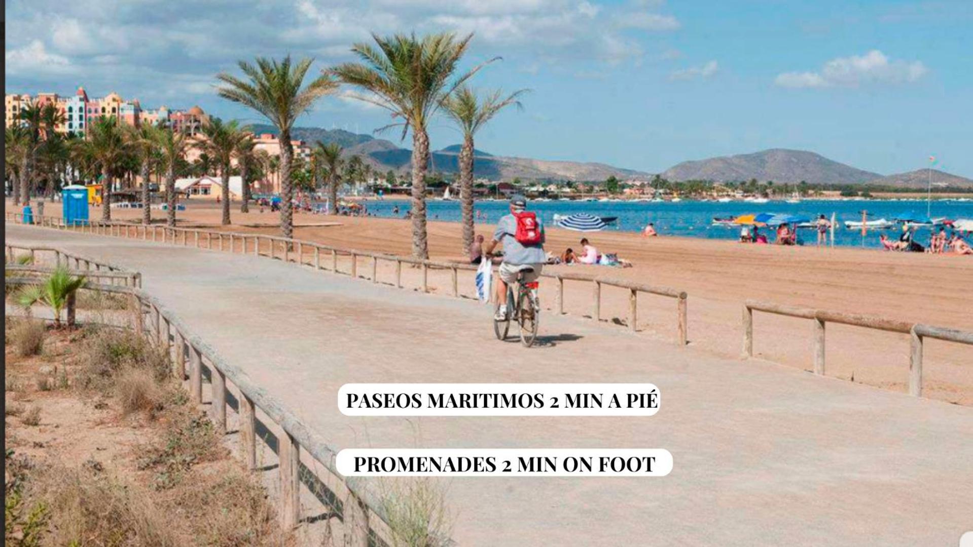 Apartamento Completo Villa Cristal Playa La Manga del Mar Menor Dış mekan fotoğraf